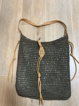 Bolso de mano tejido