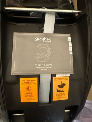 Silla Coche Cybex Cloud Z i-Size Gris y base Z one