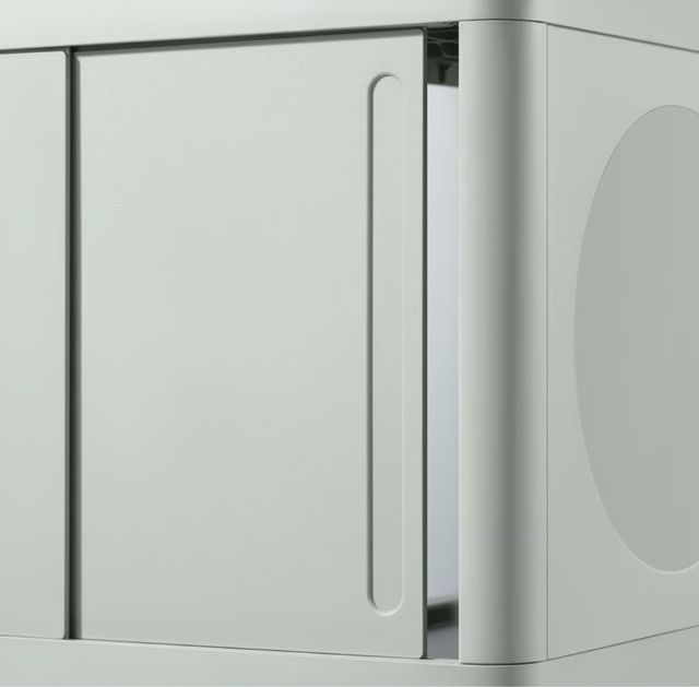 IVÖSJÖN Armario de lavabo bajo, verde IKEA. Nuevo