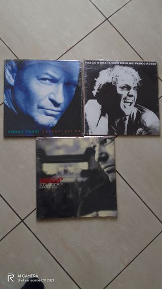 3 Vinili LP 180gr Vasco Rossi Raccolta