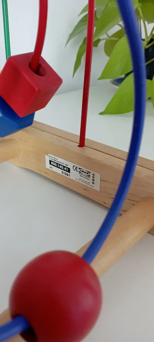 Laberinto infantil madera Ikea Mula