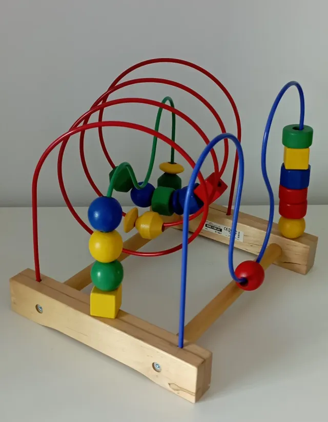 Laberinto infantil madera Ikea Mula