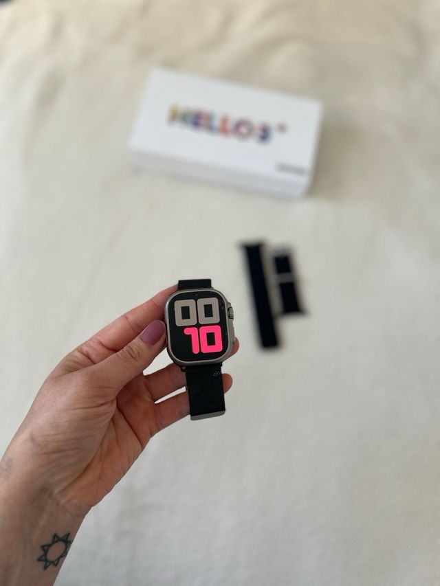 Smartwatch con llamadas - Nuevo - Correas de regal