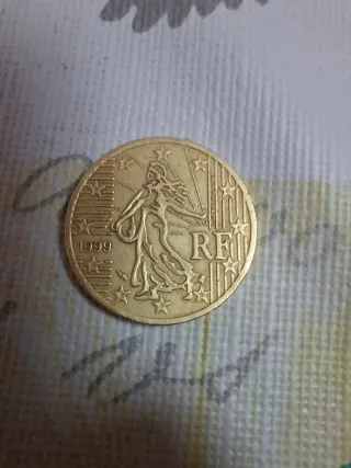 Moneda 50 céntimos Francia 1999 RF