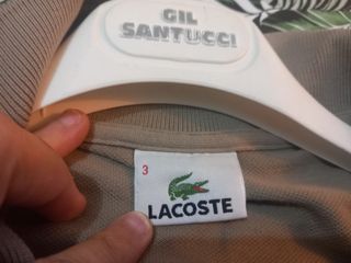 Polo Lacoste Uomo Beige/sabbiato verdina.