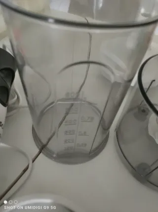 Minipimer Bosch ErgoMixx 600W con tritacarne