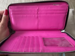 Billetera Bimba y Lola Rosa Cocodrilo