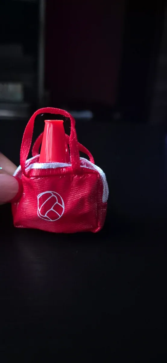 Accesorios MyScene: Bolso y Megáfono Rojo