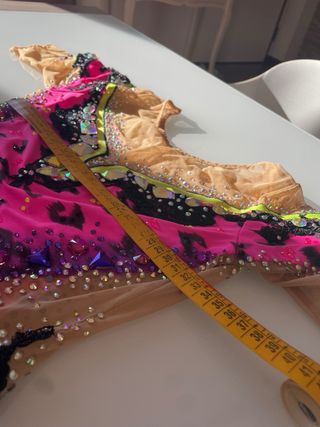 Body Ginnastica Ritmica Rosa e Nero