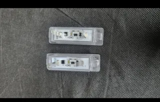Pilotos matrícula LED Opel Astra GSI, Calibra