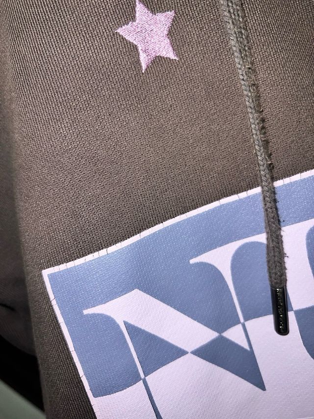 Sudadera Nude Project Marrón con Estrellas