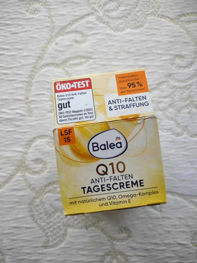 Balea Q10 Anti-Falten Tagescreme SPF 15