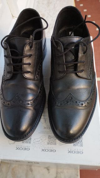 Stringate Geox Donna Nere