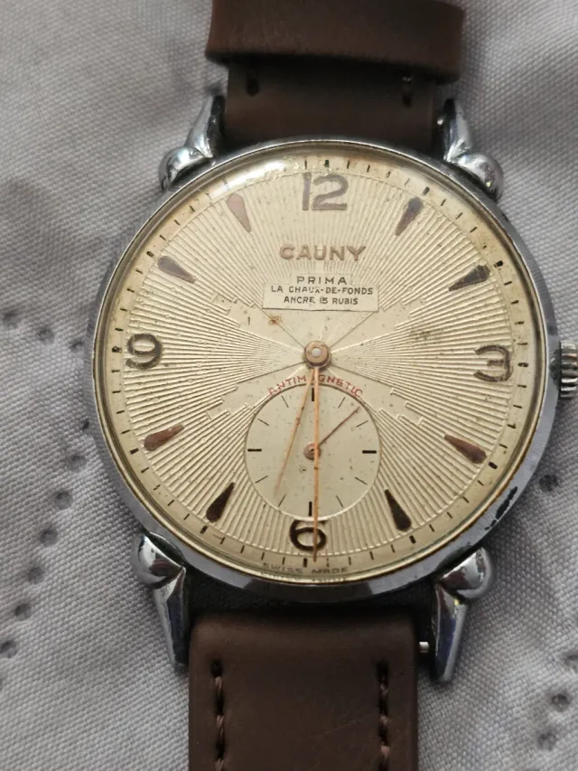 Reloj Cauny Prima 40 mm ( leer no Wallapay