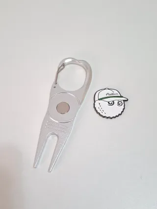 Arreglapiques de Golf con mosqueton