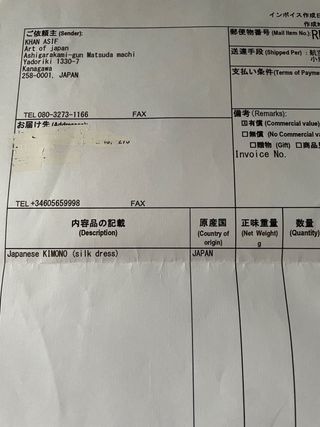 Kimono vintage de pura seda verde bordado