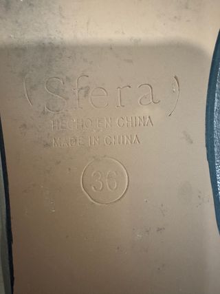 Bailarinas Sfera plateadas T.36