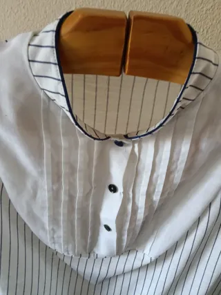 Camisón señora suave rayas