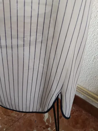 Camisón señora suave rayas