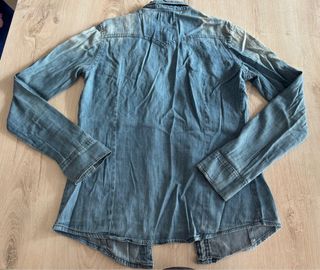 Camicia Jeanswear 72D da donna vintage 100% cotone