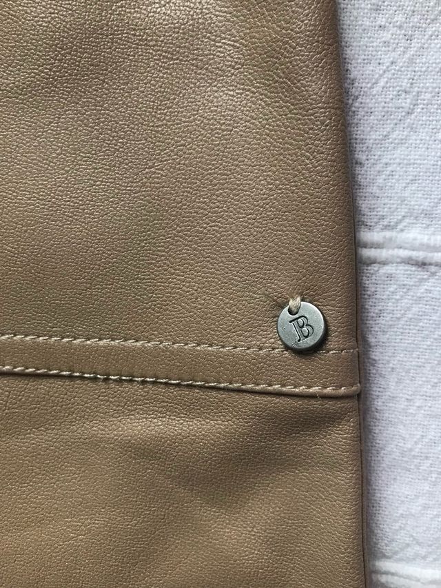 Minifalda polipiel Brownie