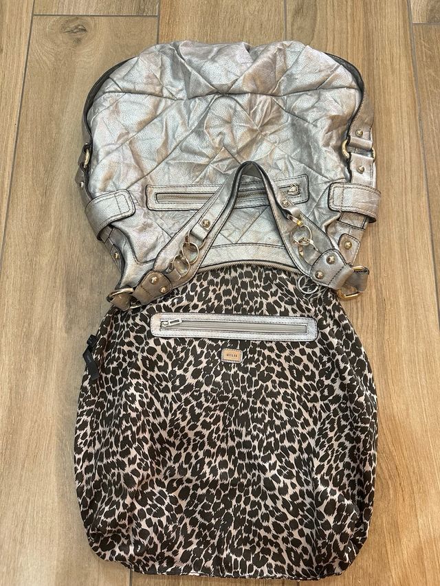Bolso Guess Plateado Y2K Vintage