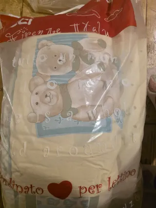 Coordinato lettino orsetto