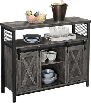 Credenza, Mobile da Cucina, Armadietto Organizzato