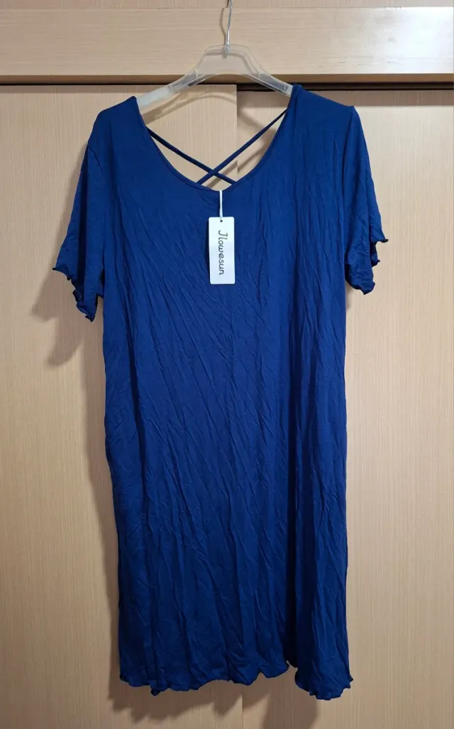 Vestido Flowesun Azul Talla XL