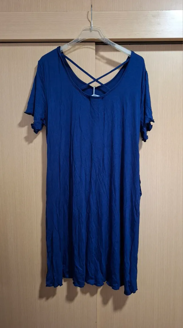 Vestido Flowesun Azul Talla XL