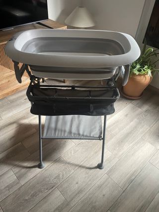 Bañera Plegable Twistshake Gris Blanca