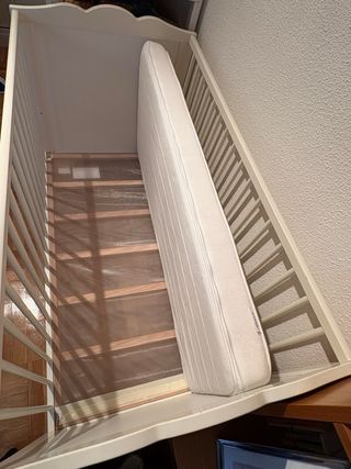 Cuna Ikea Blanca + colchón