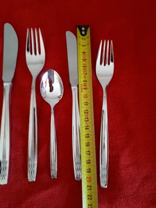 Set posate argentate per 6 persone WMF Germania