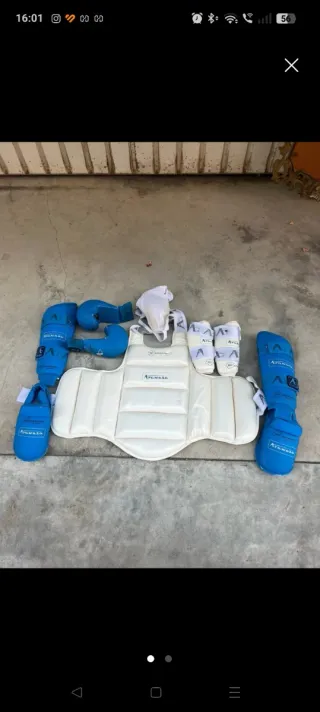 Protecciones Karate Niño + Kimono