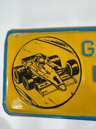 Targa GP Brasile Formula 1 Rio 88
