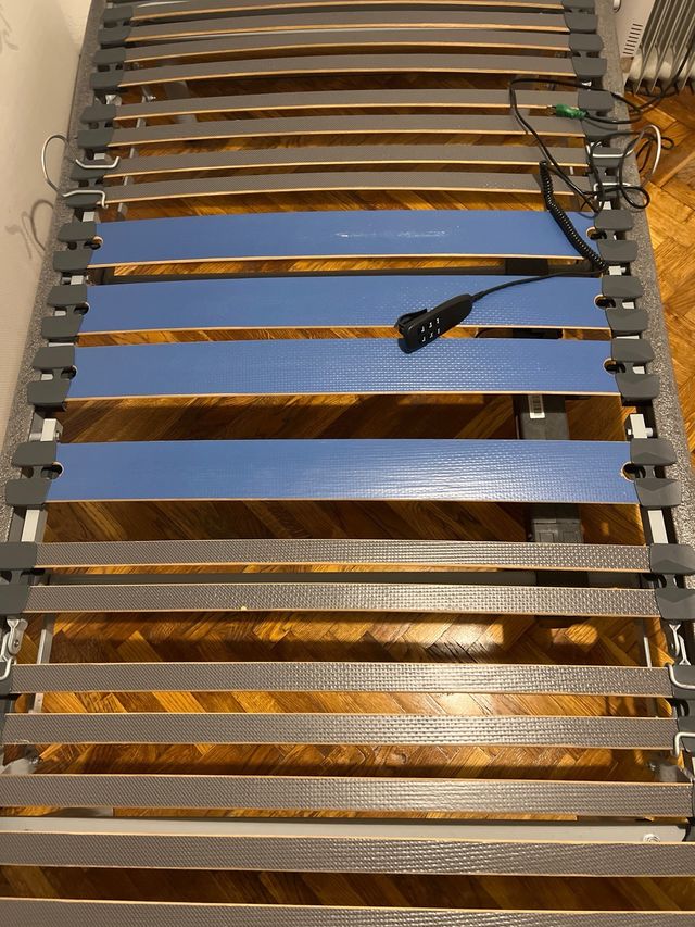 Cama articulada eléctrica con colchón