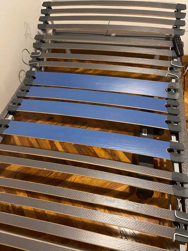 Cama articulada eléctrica con colchón