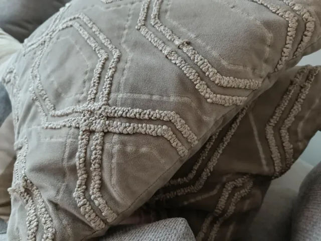 Conjunto dos cojines de Clara Vidal