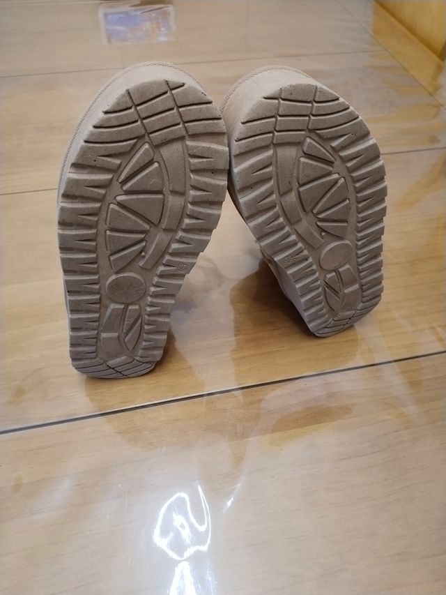 Botas Beige Talla 38