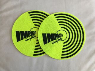 2 Slipmats DJ Impacto Imports