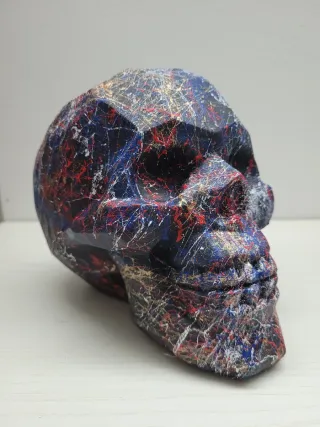 Teschio Pop Art Decorativo