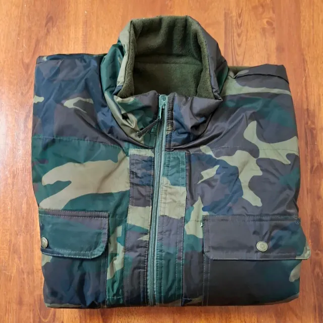 Giacca mimetica militare smanicata uomo XXL