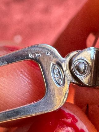 Gemelli in Argento 925 con Smalti - Gallo