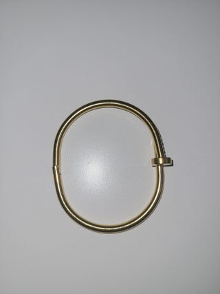 Pulsera inspiración Cartier oro