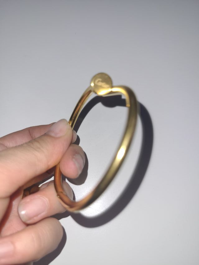 Pulsera inspiración Cartier oro