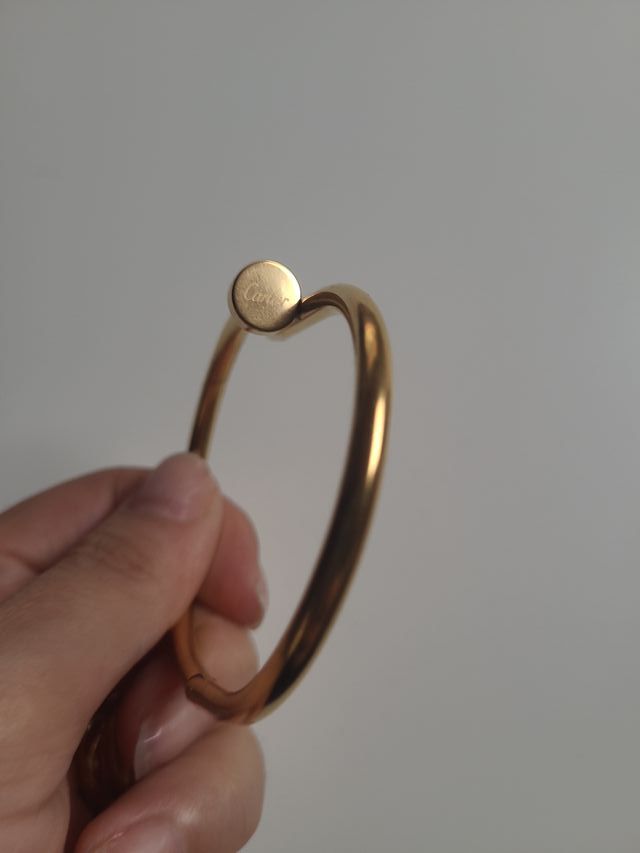 Pulsera inspiración Cartier oro