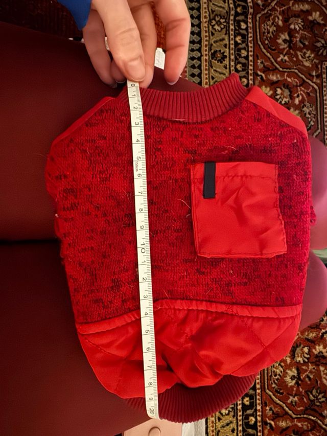 Ropa para perro/gato roja