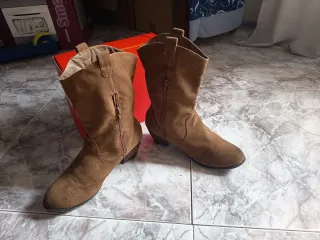 Botas nº 41 estilo cowboy #skechers