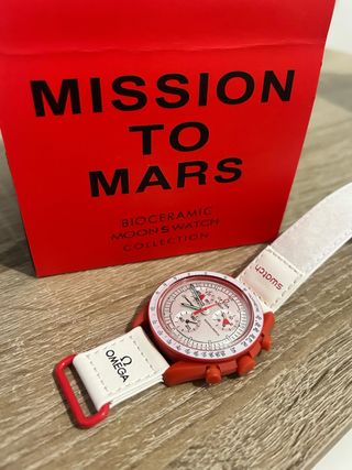Omega x Swatch Mission to Mars Reloj