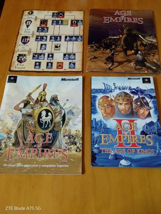 4 Juegos PC: Age of Empires, Piratas, PC Fútbol, H